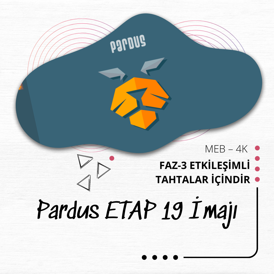 Faz-3 Etkileşimli Tahtalar için MEB-4K Pardus ETAP-19 İmajı… [İndirme Linki Güncellenmiştir.]