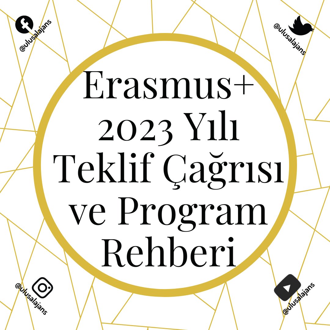 Erasmus+ 2023 Yılı Teklif Çağrısı ve Program Rehberi Yayımlandı