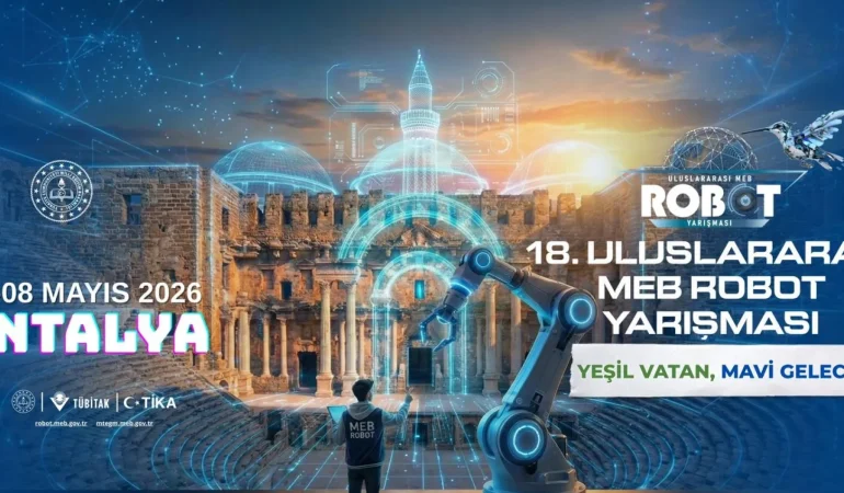 14115648_manset18._ULUSLARARASI_MEB_ROBOT_YARIYMASI_YYEYYL_VATAN_MAVY_GELECEKY_TEMASIYLA_GERCEKLEYTY